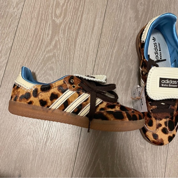 NWB Adidas X WB Samba Leopard - Picture 1 of 5